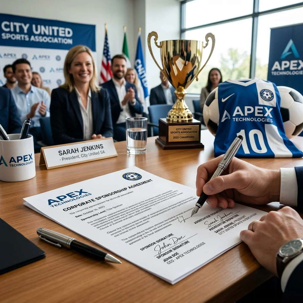 Sponsoring en facturatie: Hoe verenigingen sponsorinkomsten structureren